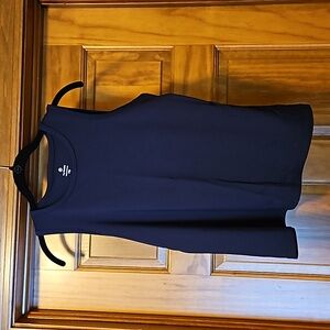 Talbots Petites Navy Sleeveless Top MP